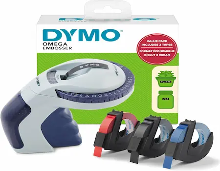 Etiqueteuse manuel portable dymo, Kit de démarrage pour l'étiqueteuse Omega